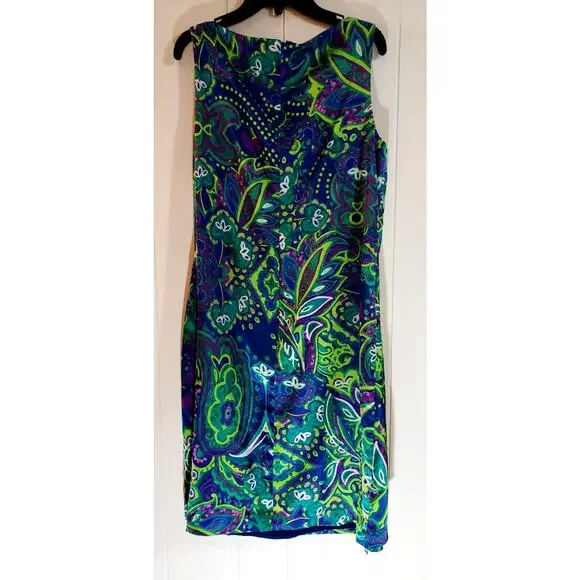 Ralph Lauren size 10 multicolored dress - Picture 2 of 3